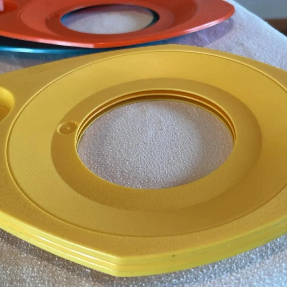 Vintage Better Maid Plastic Paper‎ Plate & Cup Holders Set of 5 MCM BBQ Party